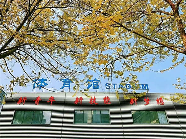 学校风采-保定动力工程学校体育馆